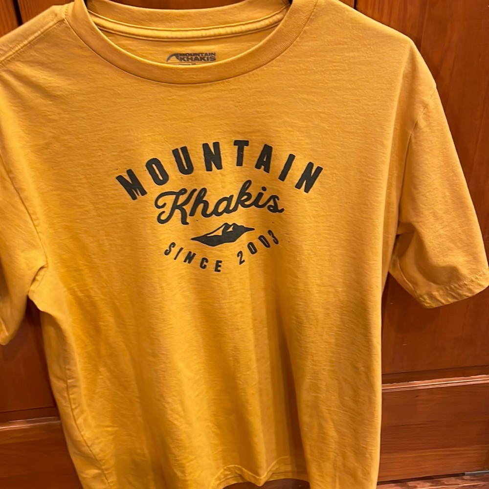 Mountain Khakis t-shirt.